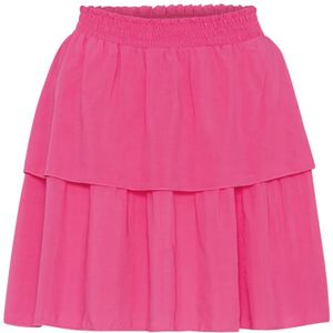 Americandreams, Dames, Rokken, Roze, Maat: S Viscose,