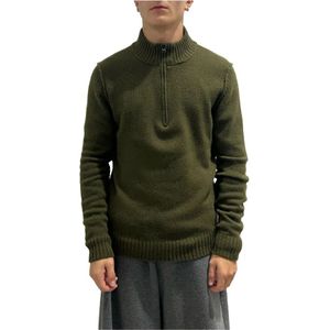 Rayne 1896, Heren, Truien, Groen, Maat: M Wol,