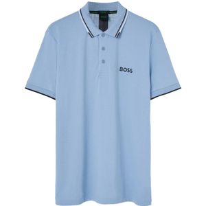 Boss, Heren, Tops, Blauw, Maat: XL Katoen,