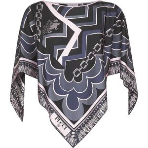 Pucci, Dames, Jassen, Veelkleurig, Maat: ONE Size Zijde,