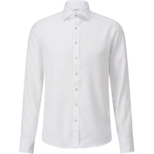 Stenströms, Heren, Overhemden, Wit, Maat: M Katoen,