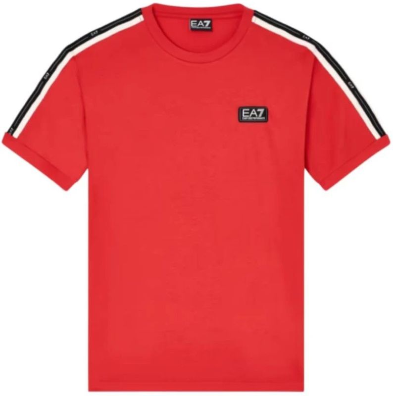 Ea7 Emporio Armani Train Logo Series Tape Co T-shirt Met Korte Mouwen
