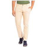 La Martina - Witte Lange Broek met Rechte Pijpen - Heren - Katoen