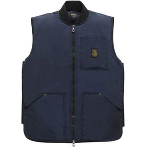 RefrigiWear, Heren, Jassen, Blauw, Maat: 2XL Polyamide,