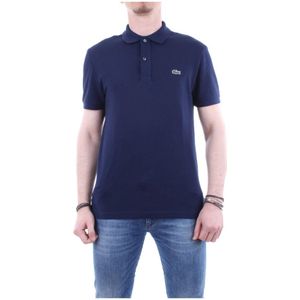 Lacoste, Heren, Tops, Blauw, Maat: XS Katoen,