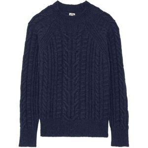 Ines de la Fressange Paris, Dames, Truien, Blauw, Maat: L Wol,