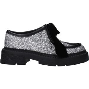 Jimmy Choo, Dames, Schoenen, Grijs, Maat: 38 1/2 EU Zijde,