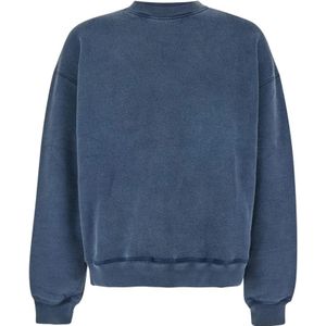 Axel Arigato, Heren, Sweatshirts & Hoodies, Blauw, Maat: XL Katoen,