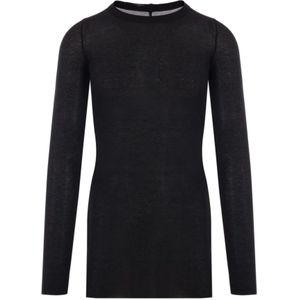 Rick Owens, Heren, Tops, Zwart, Maat: XL Katoen,