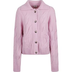 Allude, Dames, Truien, Roze, Maat: M Zijde,