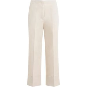 Theory, Dames, Broeken, Beige, Maat: 2XS Katoen,