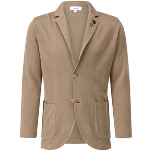 Lardini, Heren, Jassen, Bruin, Maat: S Linnen,