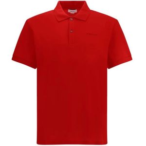 Alexander McQueen, Heren, Tops, Rood, Maat: XL Katoen,