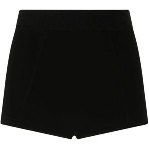 Roberto Cavalli, Dames, Korte broeken, Zwart, Maat: M Viscose,