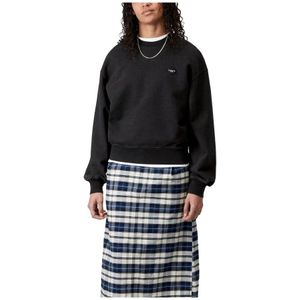 Carhartt Wip, Dames, Sweatshirts & Hoodies, Zwart, Maat: XS Katoen,