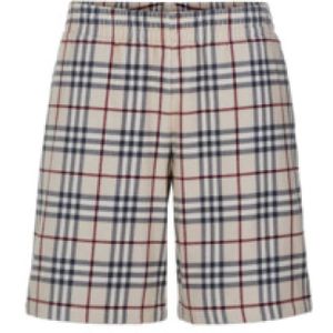 Burberry - Korte Broeken - Grijs