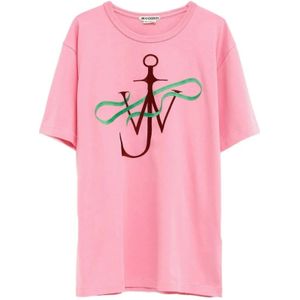JW Anderson, Heren, Tops, Roze, Maat: XL Katoen,