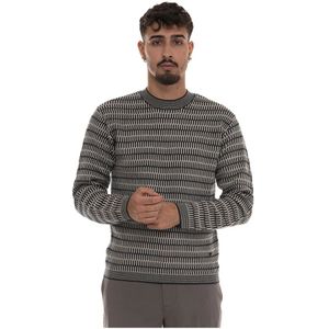 Emporio Armani, Heren, Truien, Veelkleurig, Maat: M Wol,