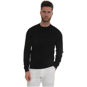 Hindustrie, Heren, Truien, Zwart, Maat: M Katoen,