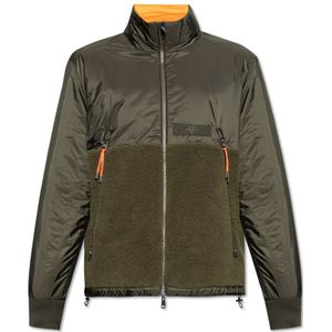 Moncler, Heren, Jassen, Groen, Maat: M Wol,