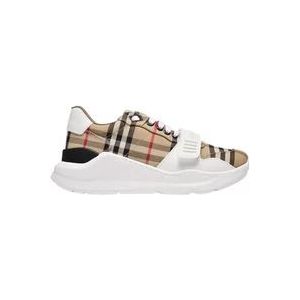 Burberry Sportschoenen Vintage Check , Beige , Dames , Maat: 36 1/2 EU