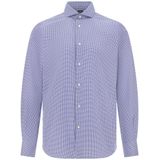 Boggi Milano - Ultimate Non-Iron Overhemd - Blauw - Heren