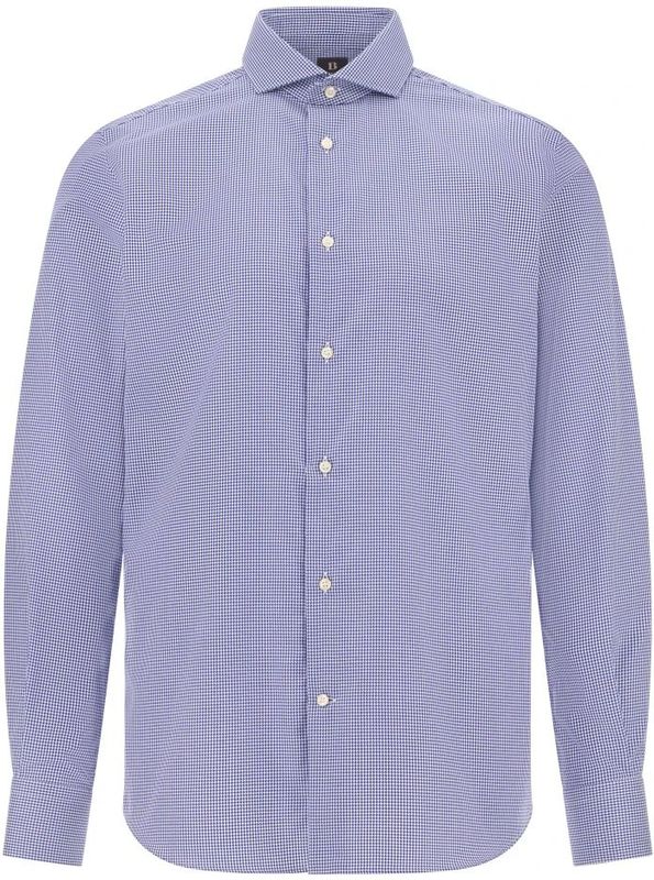 Boggi Milano - Ultimate Non-Iron Overhemd - Blauw - Heren