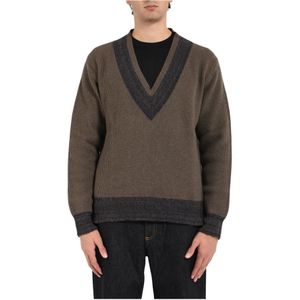 Mauro Grifoni, Heren, Truien, Groen, Maat: L Wol,