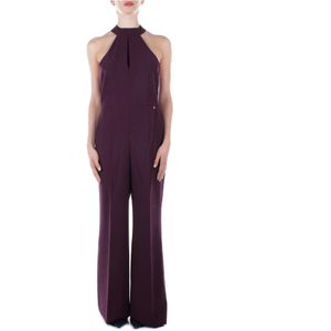 Liu Jo, Dames, Jumpsuits & Playsuits, Paars, Maat: XS Poliester,