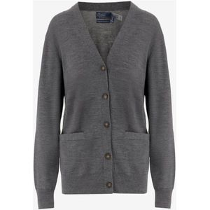 Polo Ralph Lauren, Dames, Truien, Grijs, Maat: S Wol,