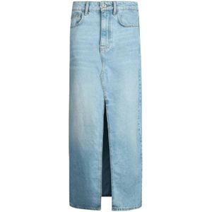 Liu Jo, Dames, Rokken, Blauw, Maat: W29 Denim,
