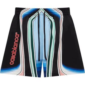 Casablanca, Heren, Korte broeken, Veelkleurig, Maat: M Zijde,