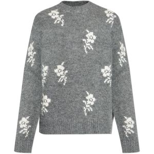 Jil Sander, Heren, Truien, Grijs, Maat: L Wol,