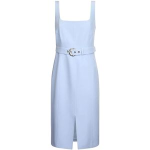 Liu Jo, Dames, Jurken, Blauw, Maat: 2XS Leer,