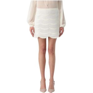 Tom Ford, Dames, Rokken, Wit, Maat: S