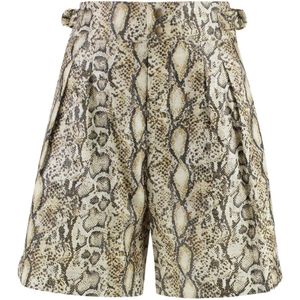 Isabel Marant, Dames, Korte broeken, Veelkleurig, Maat: S Katoen,