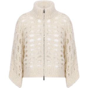 Peserico, Dames, Truien, Wit, Maat: XS