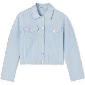 Motivi, Dames, Jassen, Blauw, Maat: 2XS Denim,