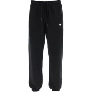 Marcelo Burlon - Sweatpants - Zwart - Hoogwaardige Stof