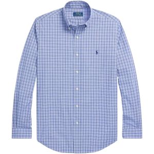 Ralph Lauren, Heren, Overhemden, Blauw, Maat: M Katoen,