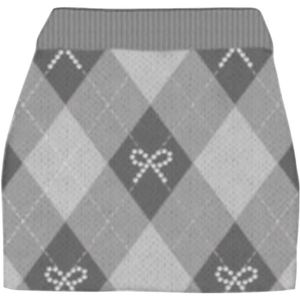 MC2 Saint Barth, Dames, Rokken, Grijs, Maat: S Wol,
