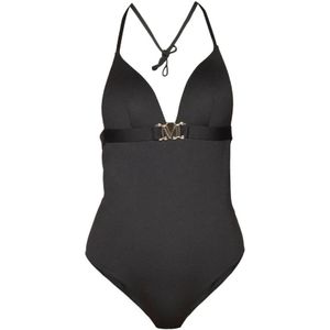 Max Mara, Dames, Badkleding, Zwart, Maat: M Polyamide,