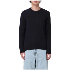 Drumohr, Heren, Truien, Blauw, Maat: 3XL Wol,