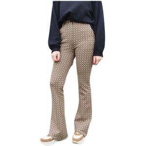 Liu Jo, Dames, Broeken, Veelkleurig, Maat: S Katoen,