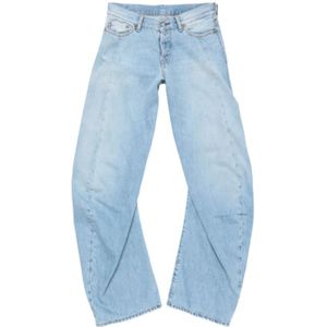 Acne Studios, Dames, Jeans, Blauw, Maat: W27 Denim,