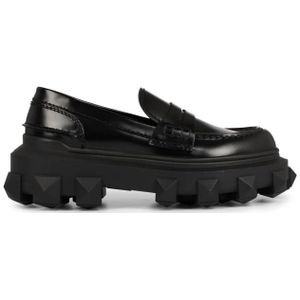 Valentino Garavani, Dames, Schoenen, Zwart, Maat: 39 EU Leer,