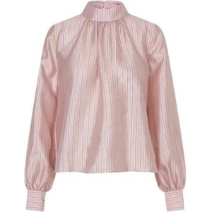 Stine Goya, Dames, Blouses & Shirts, Roze, Maat: XS