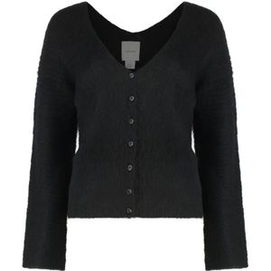 Calvin Klein, Dames, Truien, Zwart, Maat: XS Wol,