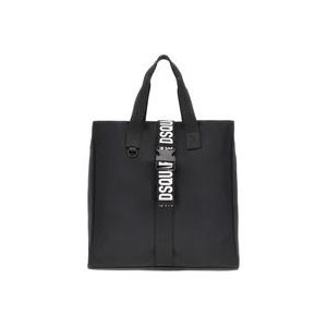 Dsquared2 Handtassen , Black , Heren , Maat: ONE Size