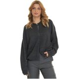 Liu Jo - Cardigan - Zwart - Viscose/Polyamide